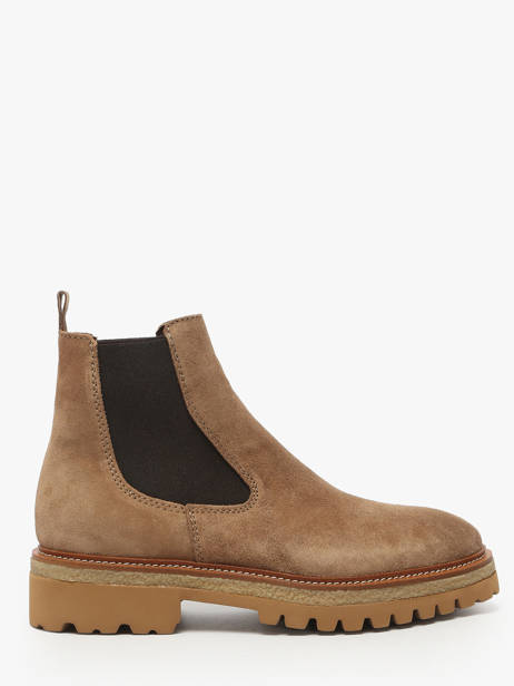Chelsea Boots Uit Leder Alpe Bruin women 54841109